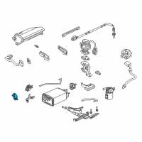 OEM Acura RL Valve Set, Solenoid Diagram - 17012-S10-L00