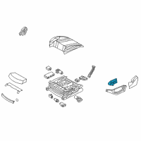 OEM 2016 Hyundai Genesis SWTICH Assembly-Memory Power Seat, LH Diagram - 88990-B1000-RRY