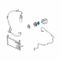 OEM 1993 Lincoln Continental Field Assembly Diagram - F1OZ-19D798-A