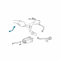 OEM 2005 Toyota 4Runner Oxygen Sensor Diagram - 89467-60010