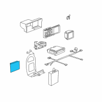 OEM 1997 BMW 740iL ABS Control Module Diagram - 65908377978