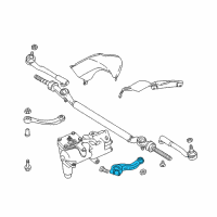 OEM 1996 BMW 740iL Drop Arm Diagram - 32-21-1-141-552