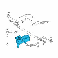 OEM 2000 BMW M5 Exchange Hydro Steering Gear Servotronic Diagram - 32-13-2-228-854