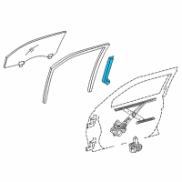 OEM 2014 Lexus GS350 Frame Sub-Assembly, Front Door Diagram - 67403-30200