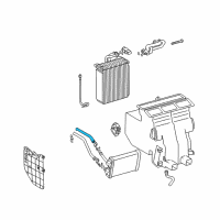 OEM 2001 Toyota Camry Hose Diagram - 87156-06030