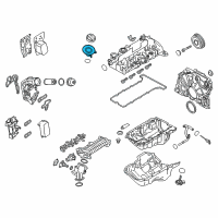 OEM 2015 BMW 328d xDrive Oil Filler Neck Diagram - 11-12-7-810-585