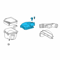 OEM 2016 Lexus RC200t Cap Sub-Assy, Air Cleaner Diagram - 17705-36190