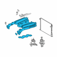 OEM 2020 Lexus LS500 Tank Assembly, Int Air S Diagram - 17190-70012