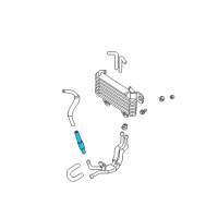 OEM 2005 Hyundai Santa Fe Hose Assembly-Automatic Transaxle Oil Cooling(Feed Diagram - 25420-26300