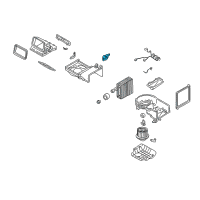 OEM 2004 Kia Sedona Intake Blower Actuator Diagram - 1K55261C05