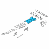 OEM BMW X6 Fuel Tank Heat Insulation Diagram - 51-48-7-424-930