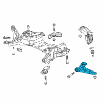 OEM 2018 Jeep Cherokee Arm-Lower Control Diagram - 4668993AG