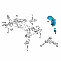 OEM 2015 Jeep Cherokee Suspension Knuckle Front Right Diagram - 4877888AF