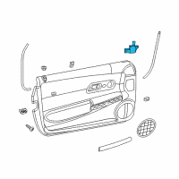 OEM 2006 Chrysler Crossfire Switch-Door AJAR Diagram - 5135983AA