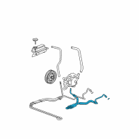 OEM 2008 Buick LaCrosse Pipe Asm-P/S Fluid Cooling Diagram - 15787647