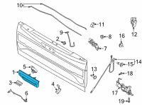 OEM Ford F-150 HANDLE Diagram - ML3Z-9943400-DB