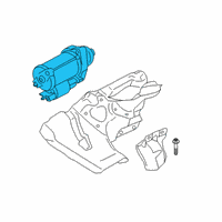 OEM 2018 BMW M760i xDrive Starter Diagram - 12-41-8-621-648