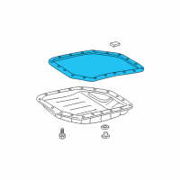 OEM 2009 Scion tC Pan Gasket Diagram - 35168-21020