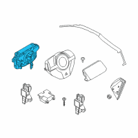 OEM 2008 Saturn Astra Clock Spring Diagram - 93190930