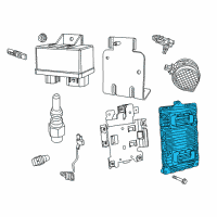 OEM 2017 Ram 1500 Module-Powertrain Control Diagram - 5150767AD