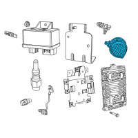 OEM Ram 1500 Classic Sensor-Mass AIRFLOW Diagram - 68151956AB