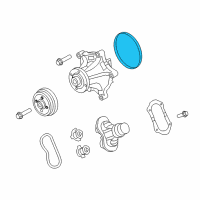 OEM Ford Gasket Diagram - 8C3Z-8507-B