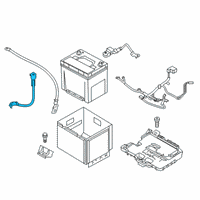 OEM 2022 Kia Rio Wiring Assembly-T/M Gnd Diagram - 91862H9020