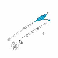 OEM Shaft Assy, Steering Intermediate Diagram - 45220-60202