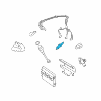 OEM 2000 Ford F-150 Spark Plug Diagram - AGSF-34F-MX