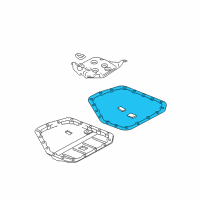 OEM 2011 Chevrolet Aveo Pan Gasket Diagram - 93741472