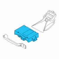 OEM 2009 BMW 535i xDrive Control Unit, Lane Departure Warning Diagram - 66-51-9-181-111