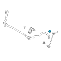 OEM 2013 BMW X5 Self-Locking Collar Nut Diagram - 33-32-6-760-374