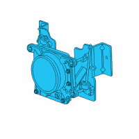 OEM Cadillac STS Distance Sensor Diagram - 15226799