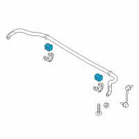 OEM 2019 Kia K900 Bush-Stabilizer Bar Diagram - 548133M650