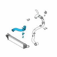 OEM Ford Escape TUBE - OUTLET Diagram - LX6Z-6F073-P