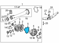 OEM Buick Side Cover Gasket Diagram - 42694801