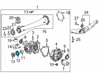 OEM 2022 Buick Encore GX Front Seal Diagram - 42694803