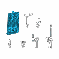 OEM 2019 Ram ProMaster 2500 Engine Controller Module Diagram - 5150926AB