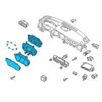 OEM Hyundai Genesis Cluster Assembly-Instrument Diagram - 94001-B1200