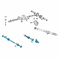 OEM 2018 Toyota 86 Axle Assembly Diagram - SU003-00785