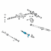 OEM 2019 Toyota 86 Inner Joint Assembly Diagram - SU003-00793