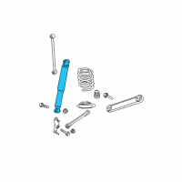 OEM 2007 Chrysler Aspen ABSORBER-Suspension Diagram - 52855334AD