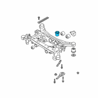 OEM 2019 Kia Stinger BUSHING-CROSSMEMBER Diagram - 55418J5000