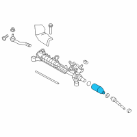 OEM 2014 Ford Edge Boot Diagram - 7T4Z-3K661-A