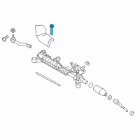 OEM Ford Gear Assembly Mount Bolt Diagram - -W713071-S439