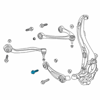 OEM 2022 Ford Explorer Rear Lower Control Arm Rear Bolt Diagram - -W719979-S439