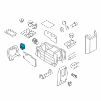 OEM 2015 Lincoln Navigator Seat Heat Switch Diagram - BL7Z-14D695-AA