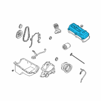 OEM 2004 Ford Mustang Valve Cover Diagram - 3R3Z-6582-BA