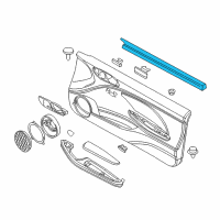 OEM 2003 BMW M3 Outer Weatherstrip, Right Diagram - 51-32-8-227-626