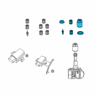 OEM Dodge Journey Hardware-Mounting Diagram - 68078867AA